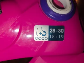 Pattini Decathlon Play3 Taglia 28-30