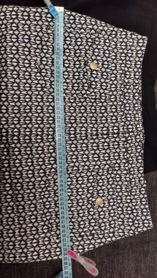 3 Faldas Tweed: Cuadros, Negro y Marrón T44/48