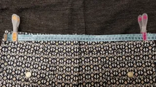 3 Faldas Tweed: Cuadros, Negro y Marrón T44/48
