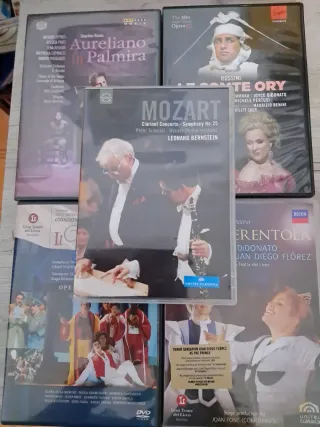 5 DVD Opere Liriche - Mozart, Rossini
