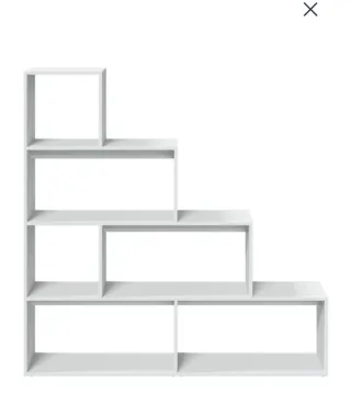 Estantería modular blanca