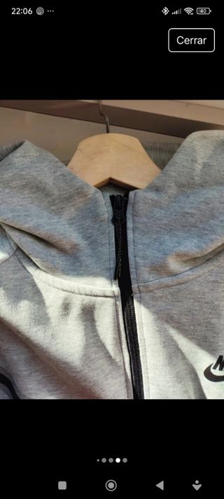 Sudadera Nike Tech Gris