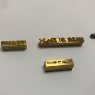 Troqueles para estampar en cuero