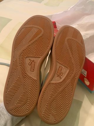 Zapatillas Puma Mujer Talla 39 Verde/Blanco