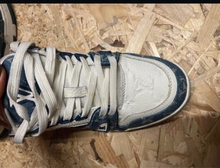 Scarpe Louis Vuitton Blu Unisex