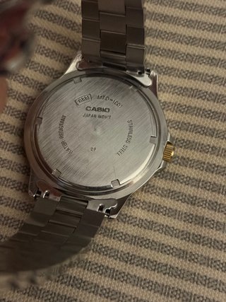 Reloj Casio Diver Oro y Plata