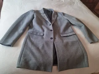 Abrigo Jack Jones gris hombre