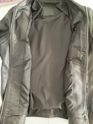 Chaqueta de cuero Allsaints mod Kaya hombre, M