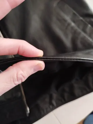 Chaqueta de cuero Allsaints mod Kaya hombre, M