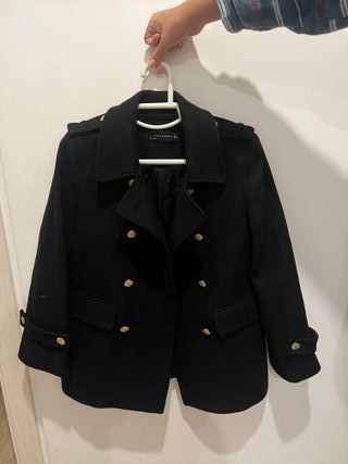 Blazer Zara Talla S Negro