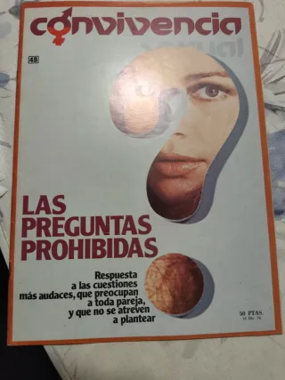 Lote 33 revistas "Convivencia sexual" año 1977.