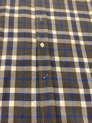 Camisa Scalpers cuadros azul y gris