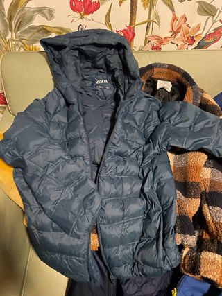 Chaqueta Zara niño azul