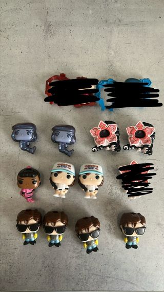 Figuras Kinder Joy Stranger Things Cambio