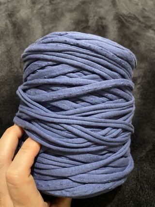 Trapillo azul para manualidades