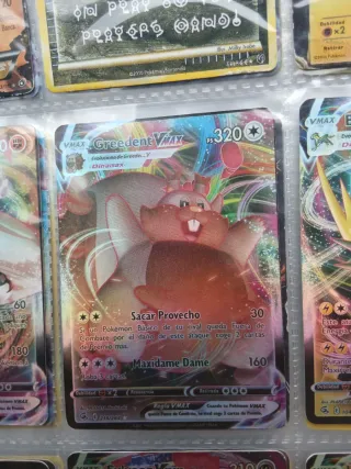Carta pokemon Greedent VMAX 218/264 Carta Pokémon