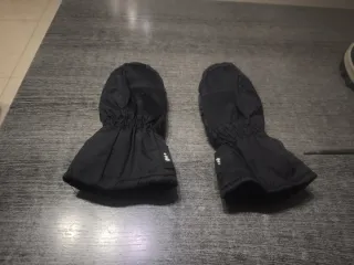 Pantalón nieve, zapatos y guantes