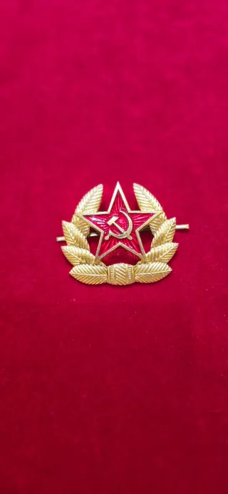 Insignia URSS Estrella Roja Martillo y Hoz