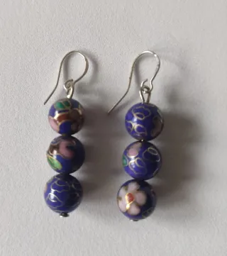 Collares pulsera y pendientes plata y perlas