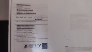 MacBook Pro A1989 Plata/Gris Espacial