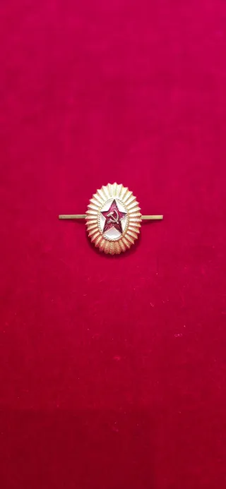 Insignia Pin Soviético Estrella Roja Martillo Hoz
