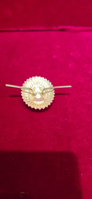 Insignia Pin Soviético Estrella Roja Martillo Hoz