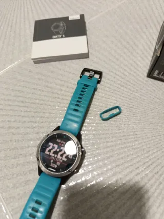 Reloj náutico Garmin Quatix 5 Azul/Plata