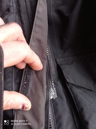 Chaqueta Ternua Negra Gore tex L hombre