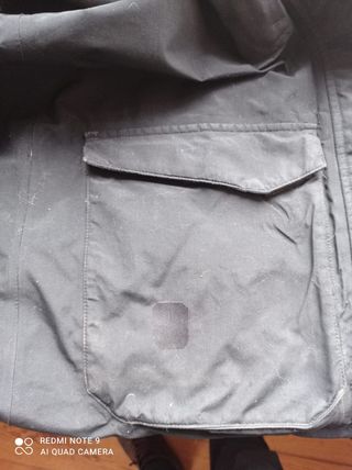 Chaqueta Ternua Negra Gore tex L hombre