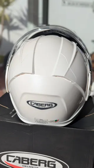 Casco de moto blanco Caberg