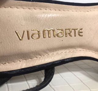 Sandalias de piel Via Marte