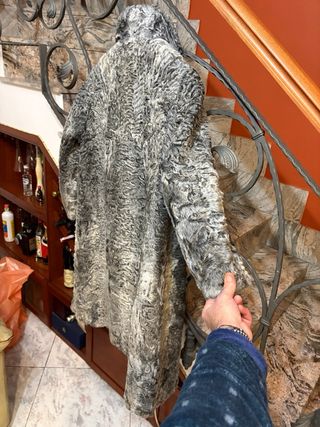 Cappotto donna in lana di agnello vintage