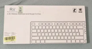 Teclado y Ratón Inalámbrico Rii 2.4G