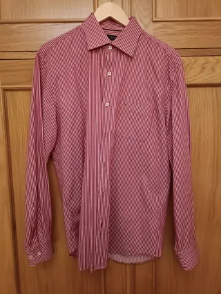 Camisa Tommy Hilfiger Rayas Hombre Algodón