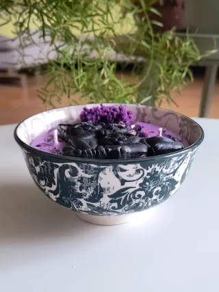 Candela Artigianale" I Tre Gatti Ancestrali"