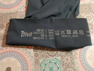 Leggins para deporte negro y azul marino