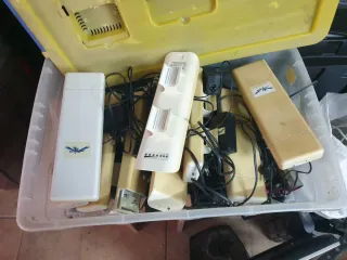 Varias antenas Ubiquiti NanoStation5 5G y 2G