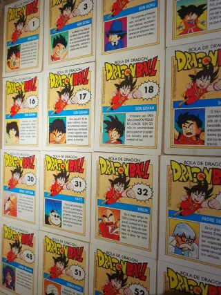 Cromos Dragon Ball Colección