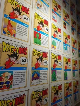 Cromos Dragon Ball Colección