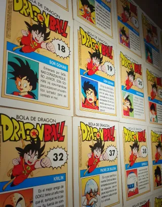 Cromos Dragon Ball Colección