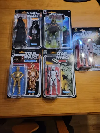 Figuras Star Wars 40 y 50 Aniversario