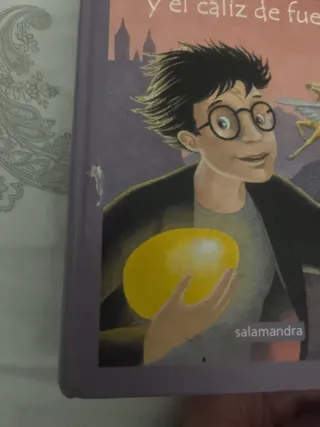 Harry Potter y el cáliz de fuego.