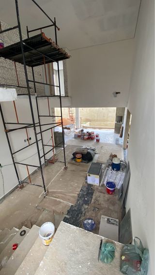 Pladur reformas integral salón habitación pladur