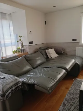 SOFA CHAISE LONGUE ELECTRICO DE CUERO