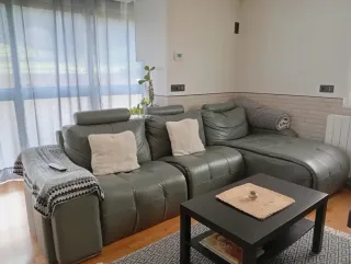 SOFA CHAISE LONGUE ELECTRICO DE CUERO