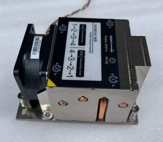 AMD SP3/TR4 225W Cooler 4 Heatpipes PWM