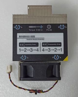 AMD SP3/TR4 225W Cooler 4 Heatpipes PWM