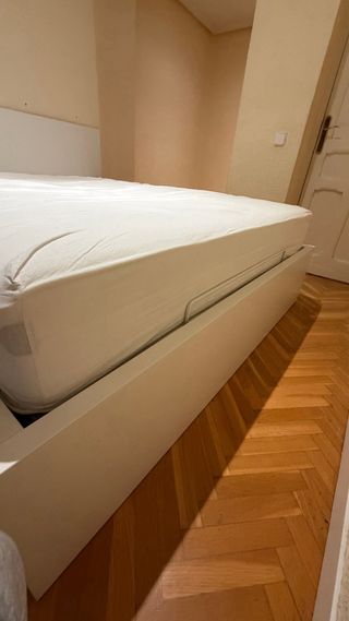 Canapé abatible IKEA 160x200 blanco