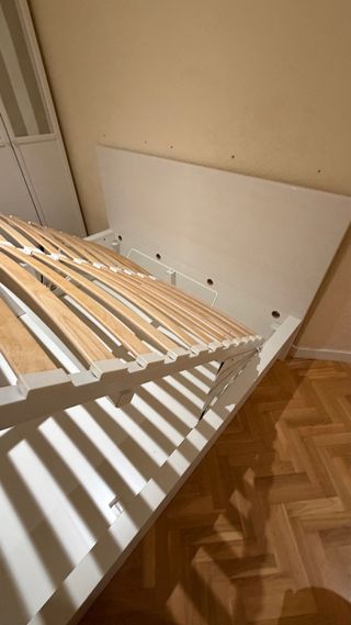 Canapé abatible IKEA 160x200 blanco