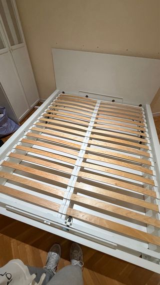 Canapé abatible IKEA 160x200 blanco